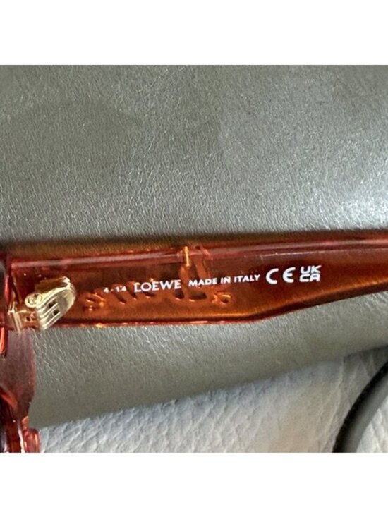NEW Loewe Orange Flower Sunglasses 100% Authentic main image 10
